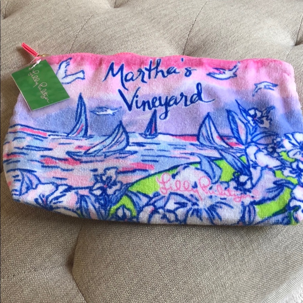 Lilly Pulitzer Terry Cloth Destination Pouch